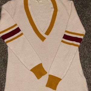 For Love and Lemons sweater dress.